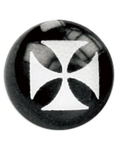 Riddarkors - Svart Dermal Anchor Kula