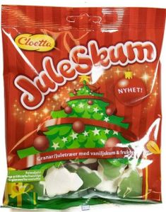 Cloetta Juleskum med Vingummi - 100 g
