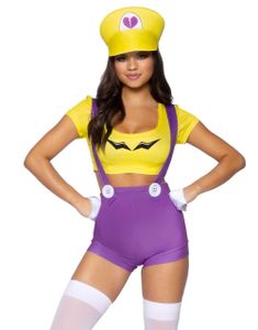 Wario Inspirert Damekostyme