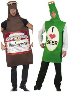 Pardräkt - Studmeister och Ölflaska