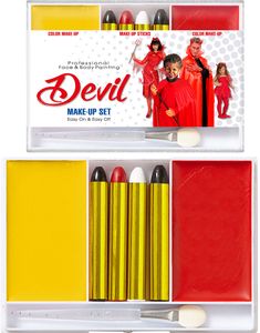 Djävul Sminkset 7 Delar