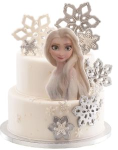 Kakebilde i 6 Deler - Elsa Frozen 2