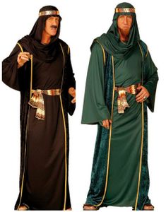 Sjejkostymer Svart och Grön