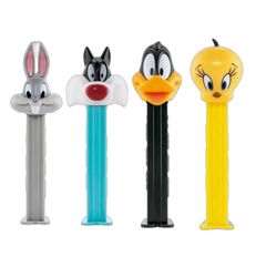 Taste Them All – Pez Looney Tunes – Fyra varianter – Paketpris