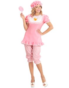 Rosa Vuxen Babydräkt till Dam