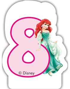 Disneyprinsessor Tårtljus – 8