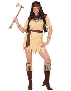 Indiandräkt till Dam 3 Delar