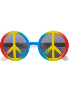 Rainbow Peace Hippiebrillor