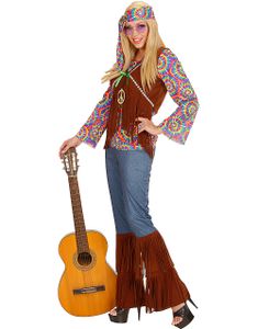 Komplett Hippiedräkt för Kvinnor