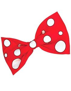 Röd Maxifluga med Vita Prickar