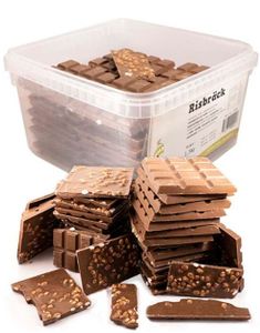 1,5 kg Risbräck - Sjokoladeplater med Puffet Ris