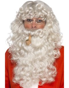 Deluxe Santa Dress-Up Kit - Tomteset med 4 Delar