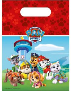 6 stk Godispåsar - Paw Patrol Gänget