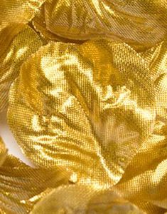 Metallisk Guldiga Rosblad 164 Delar