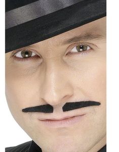 Mafiamustasch - Svart Lösmustasch