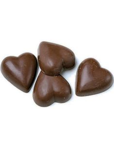 2,4 kg Sjokoladehjerter - Uten Tilsatt Sukker