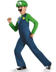 Lisensiert Luigi Kostyme til Barn 
