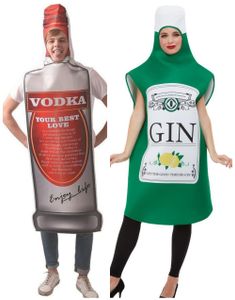 Pardräkt - Vodka och Gin Dräkt