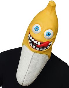 Glad Banan - Heltäckande Latexmask