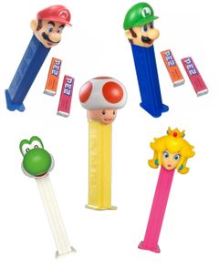 Taste Them All – Pez Super Mario – Fem Varianter – Paketdeal