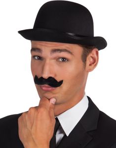 Gentleman - Svart Lösmustasch