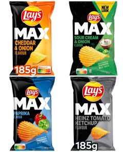 Taste Them All - Lay's Max - Fyra Smaker - Paketerbjudandene
