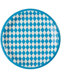 6 stk Oktoberfest Papptallerkener 23x23 cm