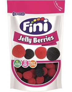Fini Jelly Berries - Gelegodteri med Godterikuler 165 gram