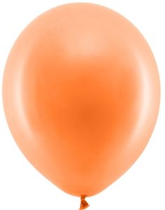 10 stk 30 cm - Orange Pastellfargede Ballonger