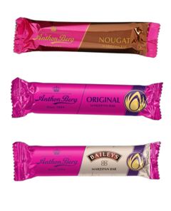 Taste Them All - Anthon Berg Marsipanbröd - Tre Smaker - Paketerbjudandene