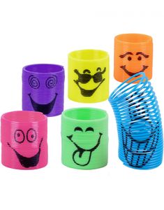 6 stk Trappetroll i Assorterte Farger