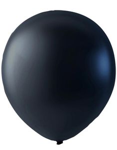 Svarta Metallic Ballonger 30 cm - 100 stk MEGAPACK