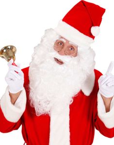 Vit Lyxperuk & Skägg