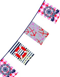 Marin Flaggbanner i Plast 10 meter