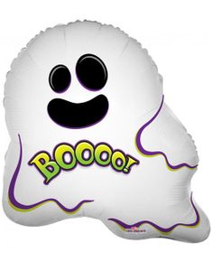 Boooo! - Spöke Folieballong 46 cm