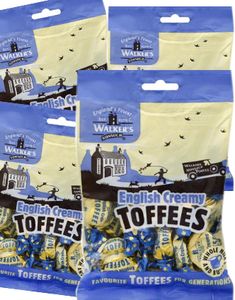 12 påsar Walkers English Creamy Toffees – Hel Låda