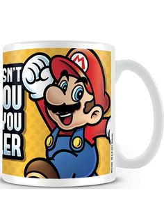 Licensierad Super Mario Keramik Kopp