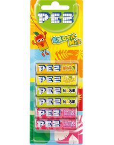 6 Pez Exotic Mix Refills