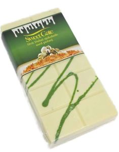 Sweet Gate Handgjord Vit Dubai Choklad med Pistage 210 gram