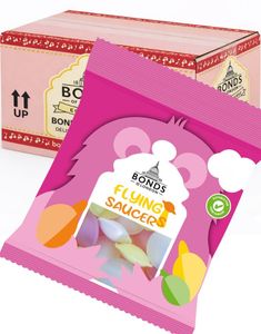 16 stk Flying Saucers / UFOer - Bonds of London - Hel Eske 192 gram (UK)