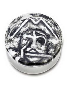 Scratch Pirat Skull - Piercing Plugg