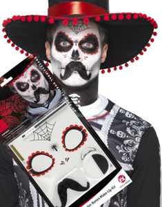 Senor Mustache - Day of The Dead Sminkset