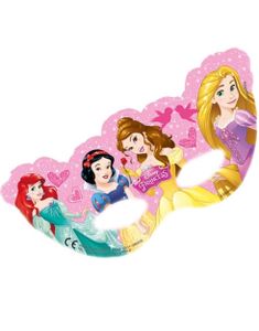 6 stk Ögonmasker i Kartong - Disney Prinsessor