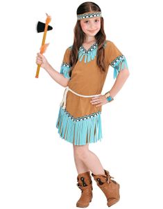 Brun Indiandräkt (Barn)