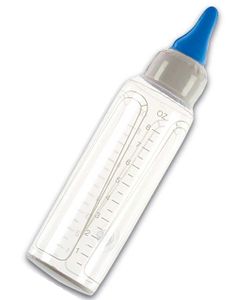 Uppblåsbar Nappflaska med Blå Topp