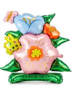 Stor Blomsterbukett Folieballong 100x116cm