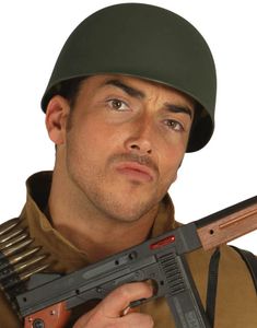 Amerikansk Grön Militärhjälm