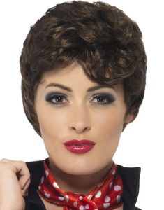 Rizzo - Licensierad Grease Peruk