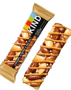 Be-Kind Bar- Caramel Almond & Sea Sallt 40 gram