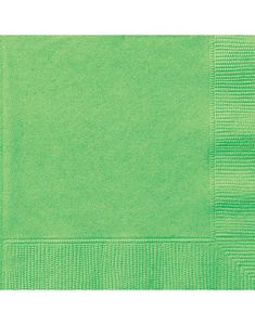 20 st Limegröna Servetter 33x33 cm